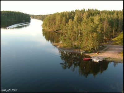 Við Saimaa-vatnið í Finnlandi (1)